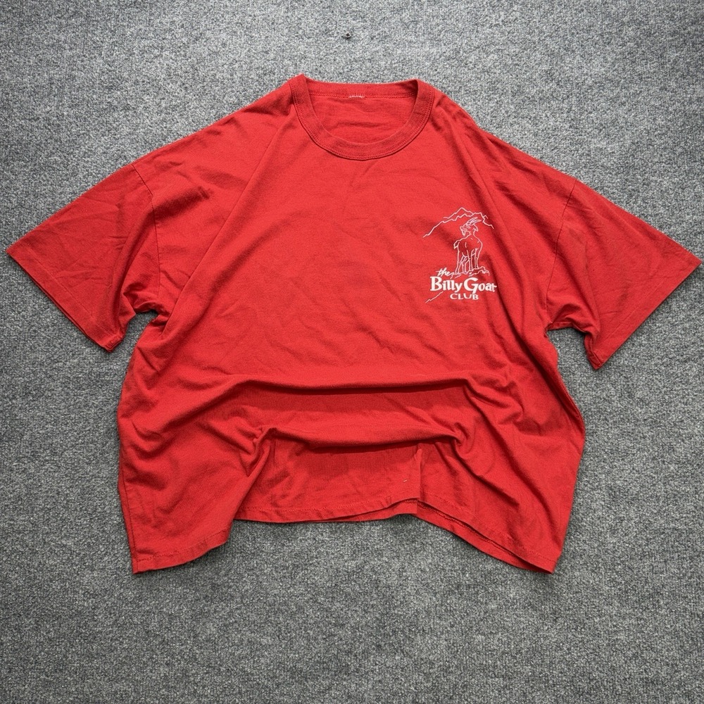 Billy Goat Club Vintage T Shirt Men's XL 1999 Israel Tour Been There Done That